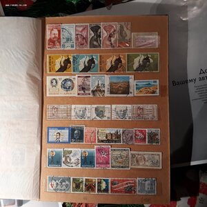 Альбом марок Европа Азия Африка Колонии 19-20 век.