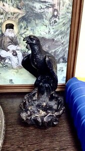 Орёл на скале.Чугун.СЧЛЗ.1980-е гг. СССР