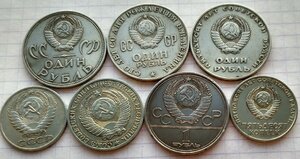 Большой лот монет СССР