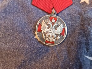 Медаль ордена за заслуги перед Отечеством . 2 ст