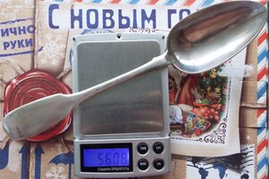 три ложки,вилка,серебро 84