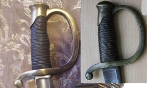 Сабля драгунская солдатская образца 1841 года