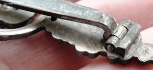 шпанга Люфтваффе. бронза.