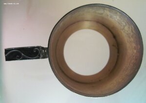 Подстаканник (серебро, эмаль)