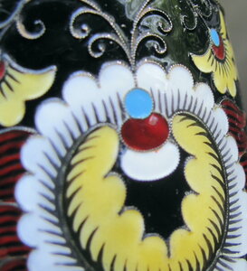 Подстаканник (серебро, эмаль)