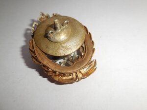 Знак об окончании СПБ императорского лесного института.