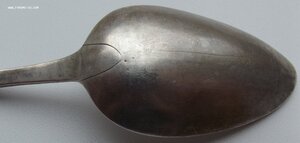 Ложка столовая свадебная (лебеди) 1833