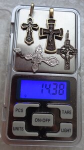 Крестики Серебро 925 пробы