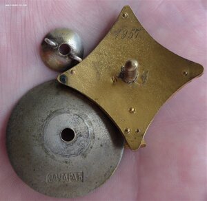 Знак Владимирского Военного Училища.