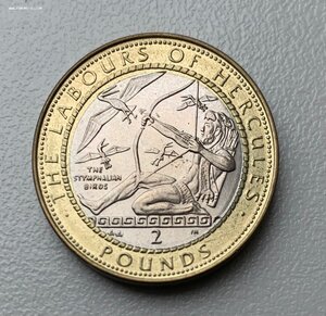 Гибралтар 12 монет Подвиги Геракла