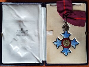 Великобритания Орден Британской империи, родная коробка