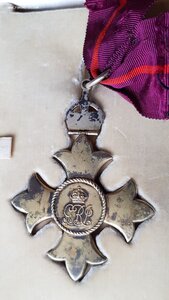 Великобритания Орден Британской империи, родная коробка