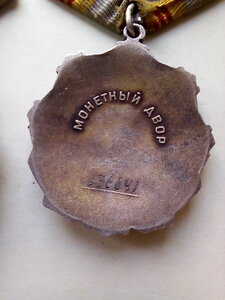 Трудовая Слава 2 и 3 степень.