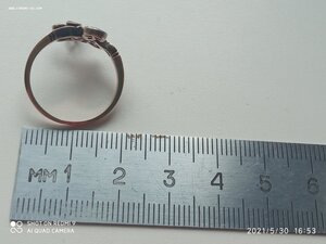 Кольцо из золота 56 пр. Цветок Бриллианты