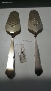 лопатка для пирожных  КРЕМЛЬ СЕРЕБРО ЭМАЛЬ