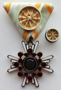 Орден Священного сокровища, 4 ст. комплект, Япония.