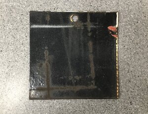 Табличка СССР Эмалированная Радиоактивность Эмаль