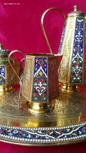 Большой, серебряный набор гранями !!! 875пр. Премиум класса