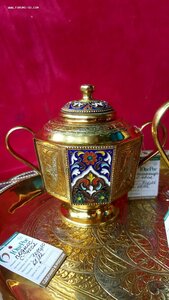 Большой, серебряный набор гранями !!! 875пр. Премиум класса