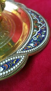 Большой, серебряный набор гранями !!! 875пр. Премиум класса