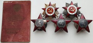 Полная группа пять орденов. СУ-152 и воздушный парад 1967