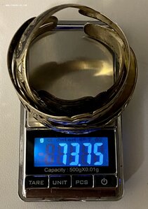 Антикварные серебряные женские браслеты 875 пробы. 5 штук.