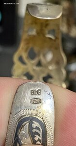 Антикварные серебряные женские браслеты 875 пробы. 5 штук.