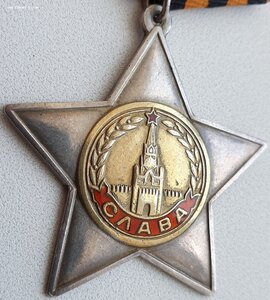 Две боевых Славы в сохране на одного