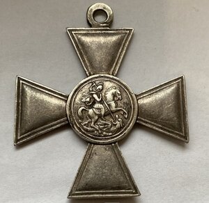 Георгиевский крест в серебре(84)Кучкин.