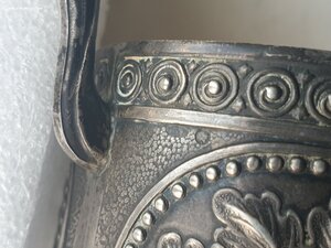 Подстаканник "Крыжовник" 875 проба 154 грамма