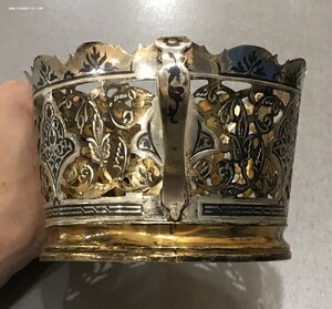 Огромная серебряная ваза СССР. В родной коробке В люксе. 875