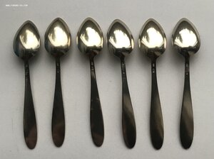 Набор серебряных ложек в эмалях по 65руб/грамм