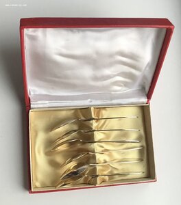 Набор серебряных ложек в эмалях по 65руб/грамм