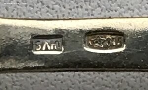 Набор серебряных ложек в эмалях по 65руб/грамм