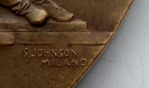 Настольная медаль, памятник царю освободителю в Киеве,1911г.