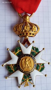 Франция, орд Почетного Легиона, офицер, золото, Наполеон III