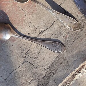 Ложки большие.Голова 875 А.П.цифра 3.  1920-е годы.