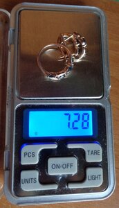 Набор 585 пр Сапфир Бриллиант