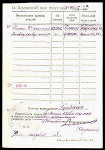 Слава 3 ст. + "XXX лет СА" на снайпера погранполка НКВД