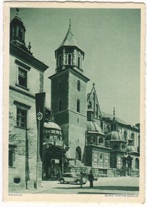 Почтовые карточки 3 рейх. КРАКОВ.