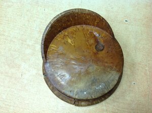 Старинная Фуражка-шкатулка из корня Капа