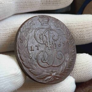 5 копеек 1763-1765 СПМ - 14 шт