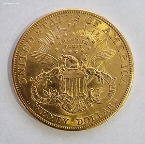 Америка 20 долларов 1904 год Двуглавый орёл