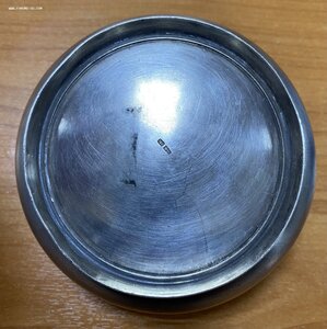 Сахарница, серебро 875пр