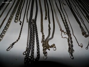 Серебряные цепочки 875-925пр 400гр.+