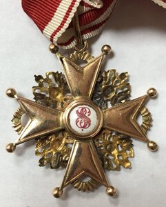 Орден Св станислава 3ст Эдуард люкс