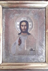 Икона " Господь Вседержитель " в киоте. Абросимов, отличное