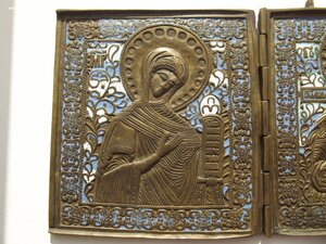 Складень Деисус 14 на 39 см