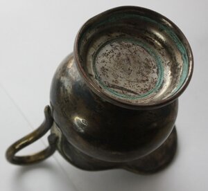 сливочник,серебрение,Варшава до 1917г.,без клейм