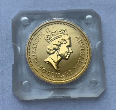 Австралия 50 долларов 1990 г. Кенгуру